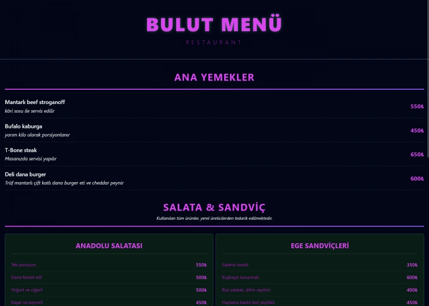 NEON GECE tema önizlemesi