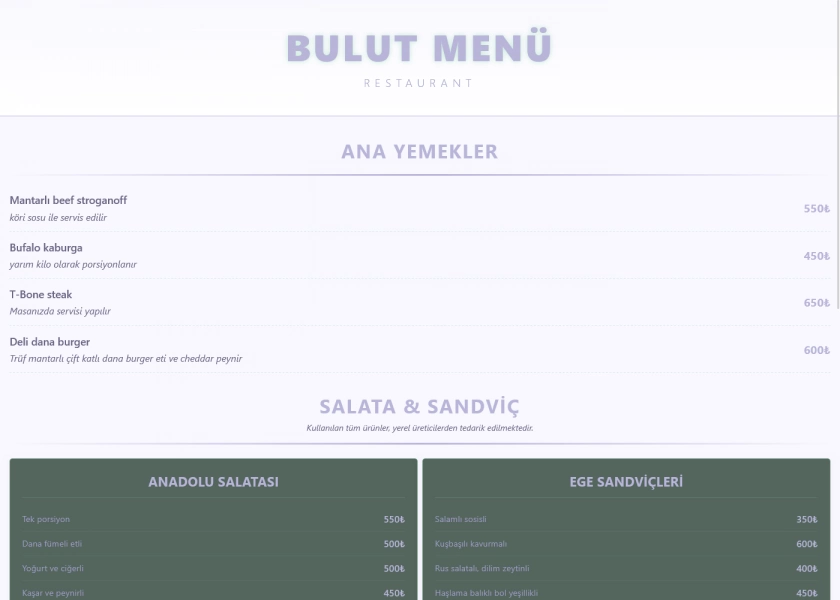 DUMANLI tema önizlemesi