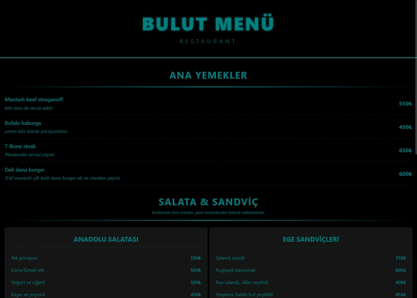 SERİN tema önizlemesi